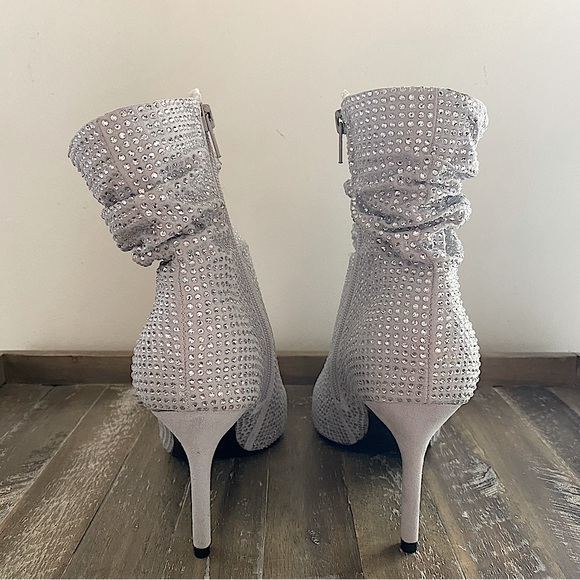 NWOT Nine West rhinestone dazzle booties - Picture 8 of 8